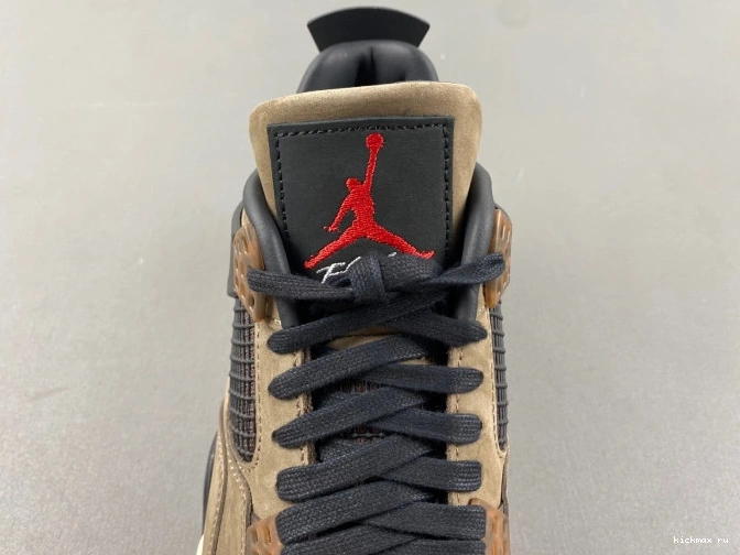 Rep Travis Jordan Air TS AJ4-882335 4 Scott x Retro Brown 0705
